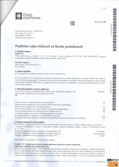 Pojištění odpovědnosti